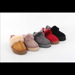 UGG fur slides